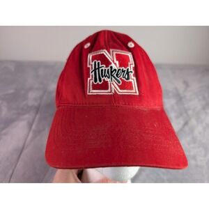 Nebraska Huskers Hat Red Captivating Headgear Adjustable Baseball Cap Mens